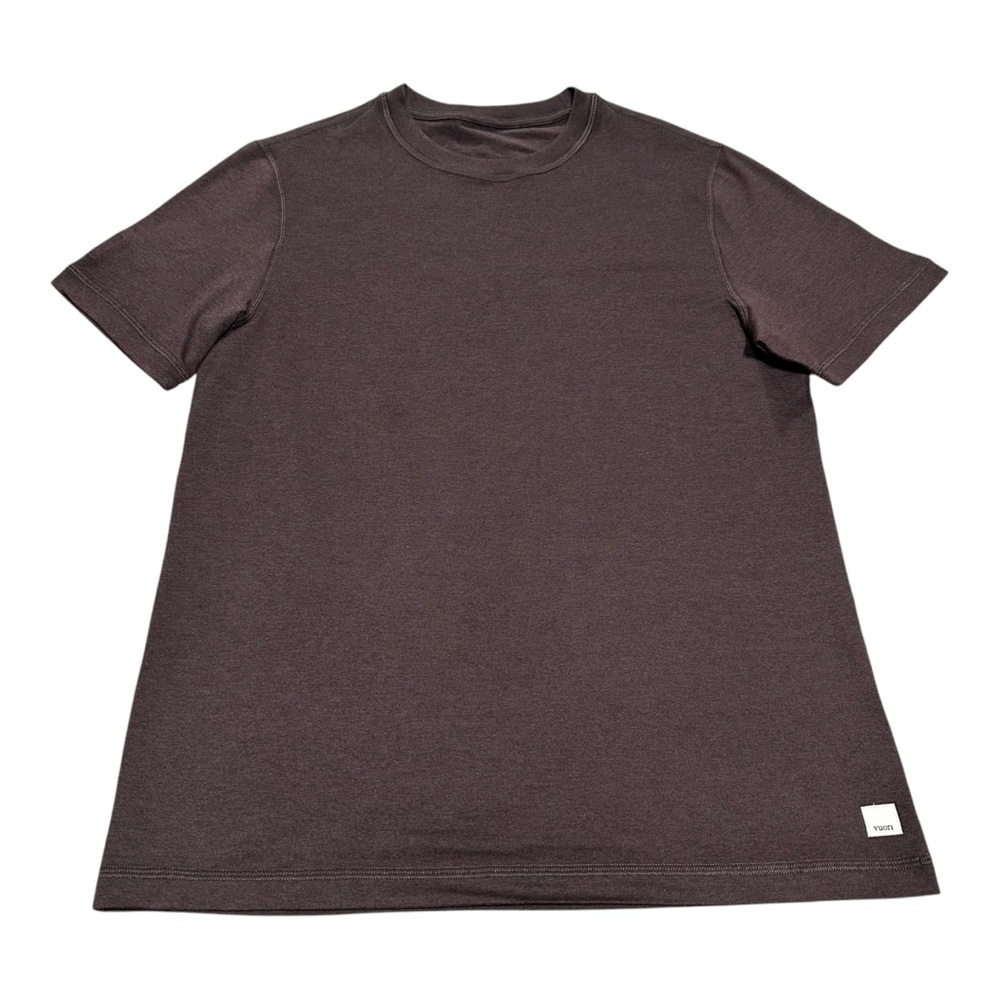 Vuori Strato Tech Tee Men’s Small Brown Short Sleeve Crew Neck